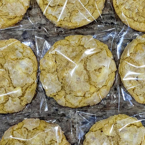 Lemon Crinkle Cookies